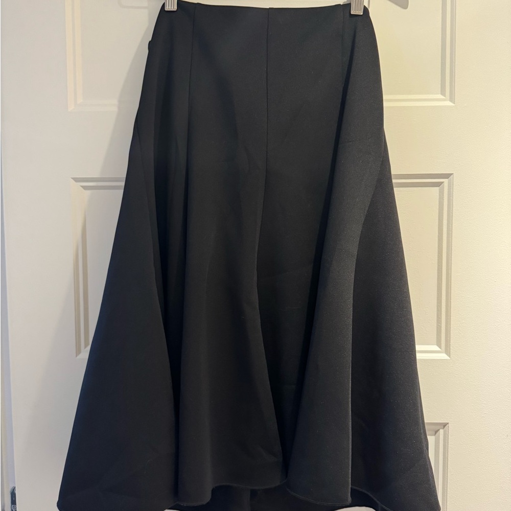 Vince Camuto Classic Black A-Line Skirt